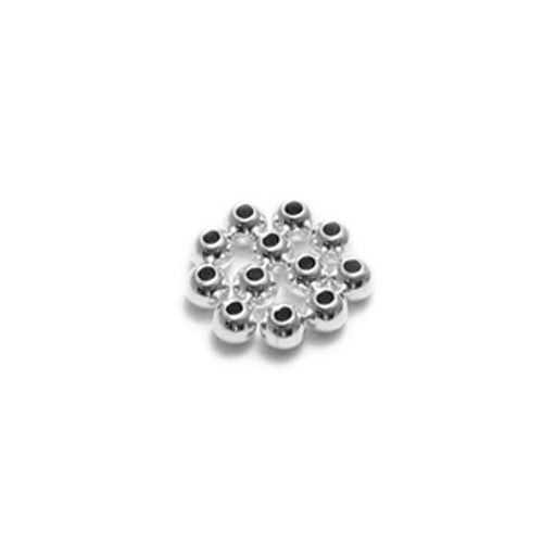 Sterling Silver 6mm Spacer Beads for Jewelry Making. Wholesale - 925Express