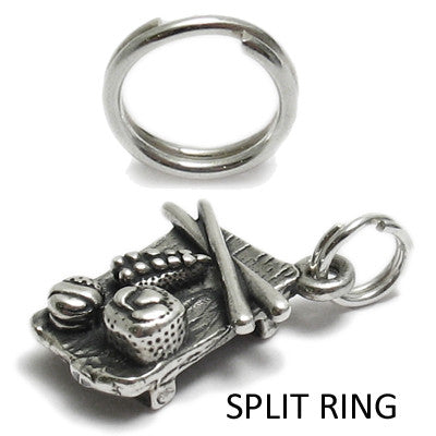 Wholesale Silver Metal Keychain Rings Set Of 10/20 Split Ring Keyfobs For  DIY Key Holders 8ywz Ring Lanyards And Accessories From Hjb66, $4.41 |  DHgate.Com