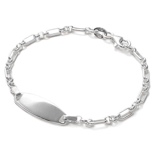 Modern Sterling Silver Child's Engravable Cuff Bracelet. Wholesale 