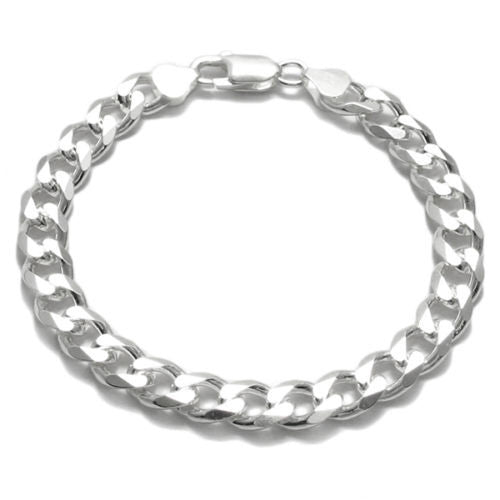 8mm Stainless Steel Cuban Link Chain and Bracelet