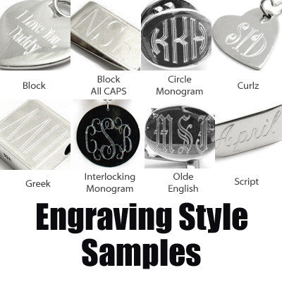 Silver and CZ Link Bracelet Blank or Monogram Engraved – Heirloom Hourglass
