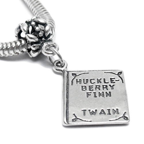 Sterling Silver Book Charm